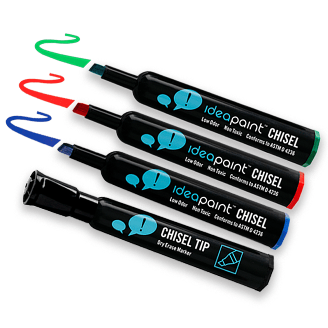 Chiseltip Dry Erase Markers (Whiteboard Markers)