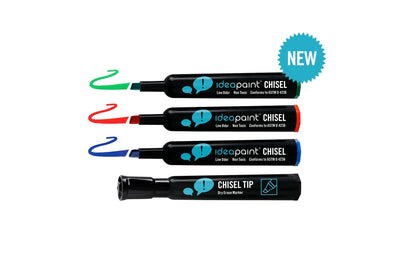 Chisel Tip Dry Erase Markers - ideapaintglobal.com