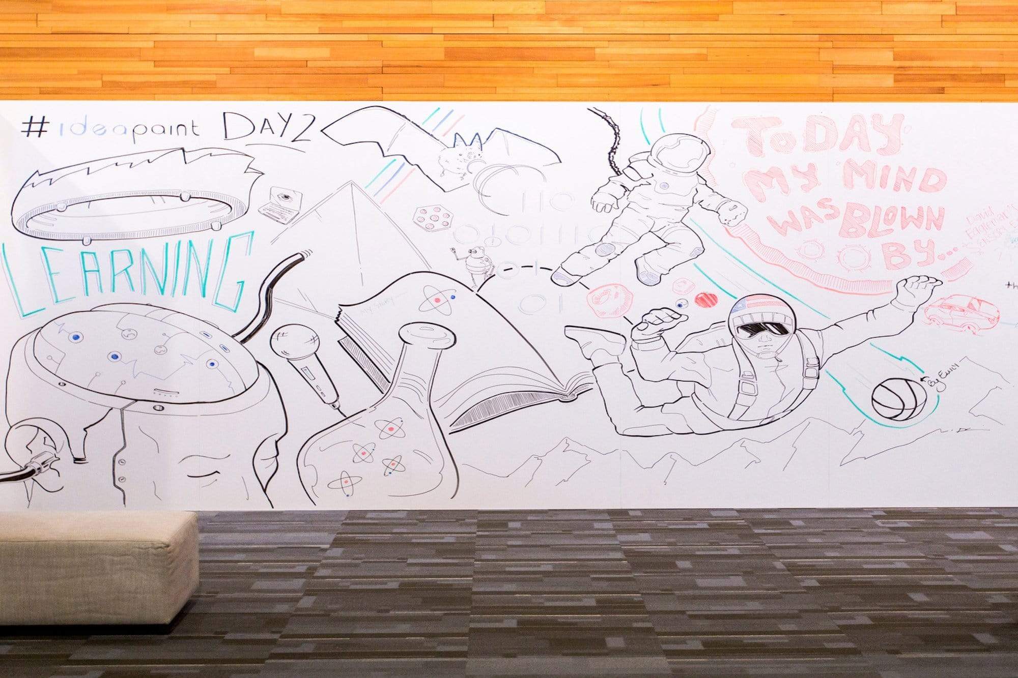 IdeaPaint CREATE White Dry Erase (Whiteboard) Paint Wall Paint